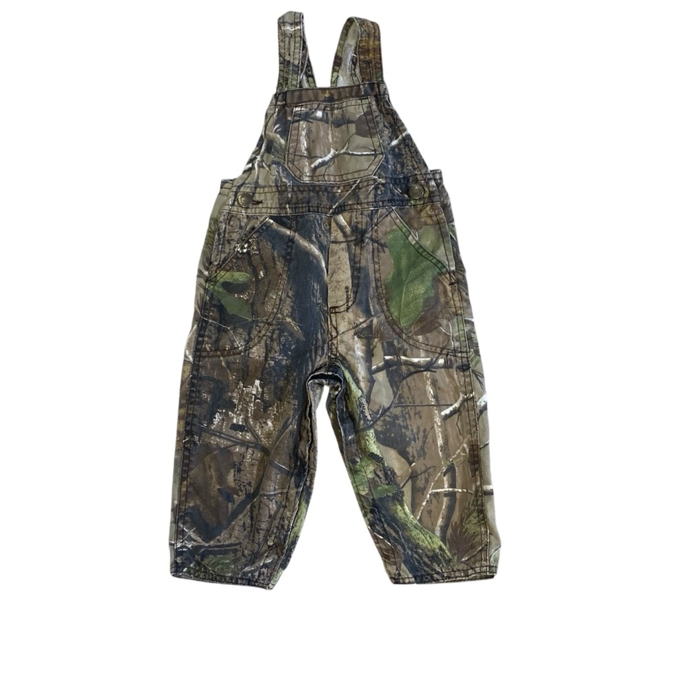 LiL Joey Camouflage Overalls size 12 months